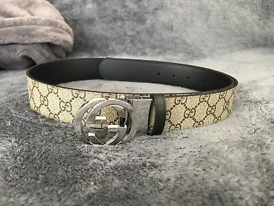 Gucci Supreme Reversible GG Belt 100cm 34 To 36 Waist • $194