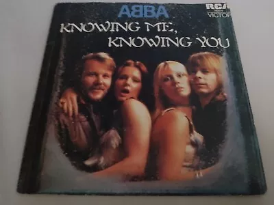 ABBA - Knowing Me Knowing You / Happy Hawaii 7  Vinyl Record. 1976 Aus VG Pop • $11.99