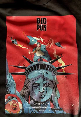 Retro Big Pun Capital Punishment Shirt Short Sleeve Black Unisex S-5XL CC3757 • $22.79