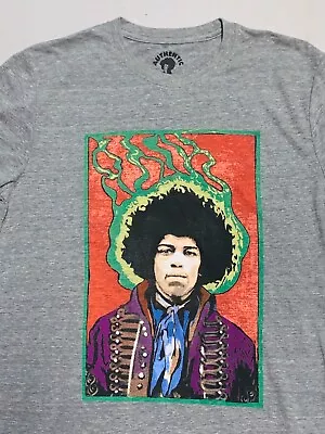 New Lucky Brand Jimi Hendrix Gig Poster Size M Graphic Portrait T-shirt Nwt • $28