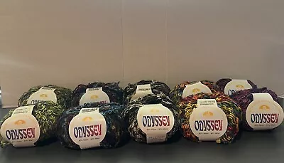 Lot Of 10- ODYSSEY YARN – By Plymouth Yarn • $16.50