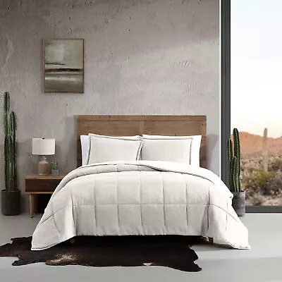 Wrangler Suede Textured Comforter & Sham Sets (Legendary-Ivory) • $42.99