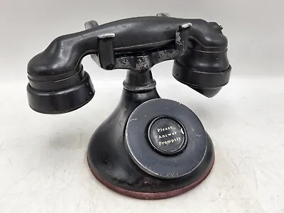 Vintage 1940 Western Electric B1 102 Metal Non-Dial Desk Phone + E1 Handset • $124.65