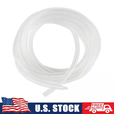 10Ft 1/4  3/8  Clear PVC Fuel Oil Gas Gasoline Hose Petrol Line For Motorcycles • $11.99