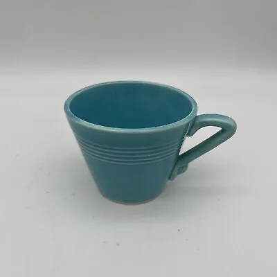 Harlequin Fiesta Demitasse Vintage Turquoise Teacup Fiesta HLC WV HTF @@@@@@@@@@ • $29.99