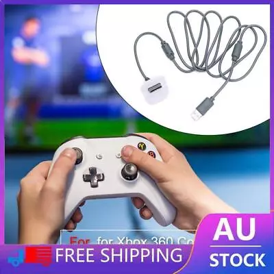 USB Controller Charging Cable Power Supply Cord For XBOX 360 Wireless Joystick • $9.49