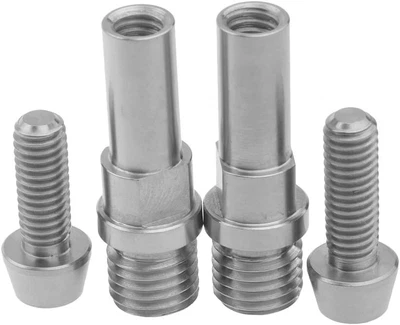 $28.86 • Buy Titanium Ti Bicycle Post V Brake Bosses M10X1.25Mm & M6X16Mm Bolts Screws