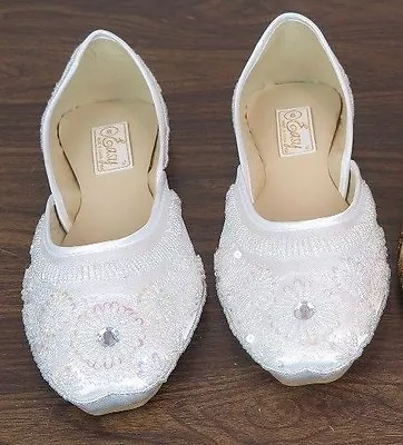 $7.99 • Buy Women's Floral Sequin Satin Flats Shoes W/ Rubber Sole Assorted Colors 5-10 
