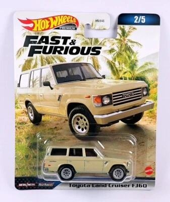 $14.36 • Buy HOT WHEELS FAST & FURIOUS / Toyota Land Cruiser FJ60 (Tan) / HOBBS & SHAW.