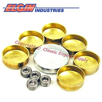 New EP614BR Elgin Brass Freeze Plug Set Chrysler Bb 383 400 413 426 440 • $19.99