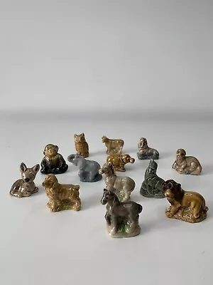 WADE England Vintage Porcelain Assorted Collectable Animal Figures X 13 • £12.99