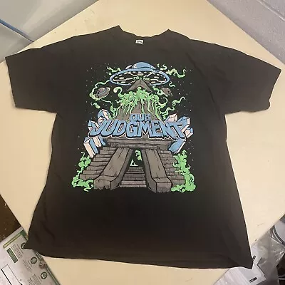 Our Judgement UFO Band T-shirt Anvil Large • $17.40