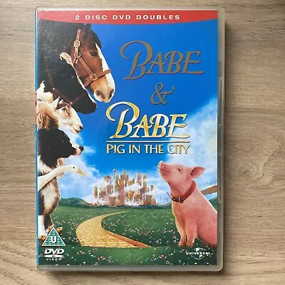 Babe The Pig Two Disc Special Babe & Babe Pig In City DVDs • £3.45