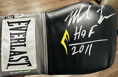 Mike Tyson Signed Everlast Boxing Glove. Psa. Hof Inscribed • $155