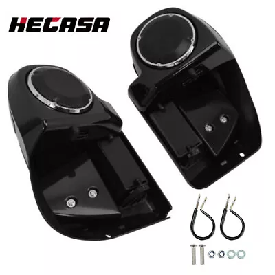 Lower Vented Fairing 6.5  Speaker Box Pod For Harley Road King Glide 2014-2023 • $78.80