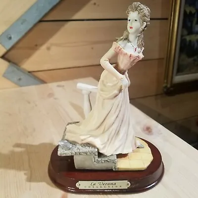 La Verona Collection Cinderella Figurine Woman Statuette On Stairs - Swanky Barn • $18.95