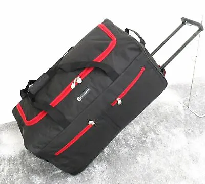 £25.99 • Buy 27  Wheeled Holdall Cabin Bag Sports Travel Luggage Cargo Weekend Duffel Case
