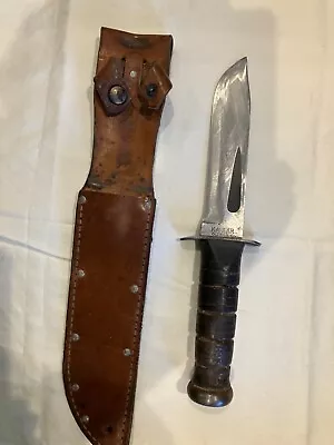 Kabar WW2 Fighting Knife With Sheath • $69