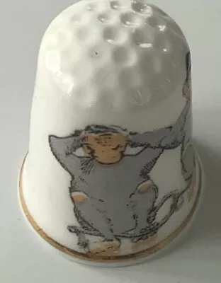 Thimble - Hear No Evil Speak No Evil See No Evil Monkeys    - Vintage • $12.99