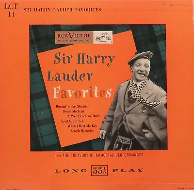$7.75 • Buy Sir Harry Lauder - Sir Harry Lauder Favorites - RCA Victor - Vinyl 10 