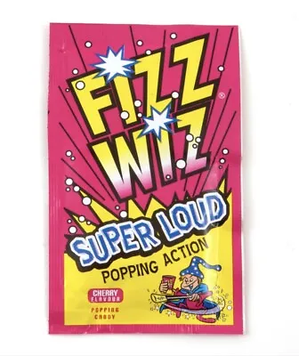 £6.86 • Buy Fizz Wiz Cherry Space Dust Popping Candy X 20 Retro