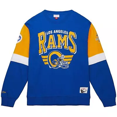 Mitchell & Ness Fashion Fleece Pullover Los Angeles Rams - XXL • £59.90