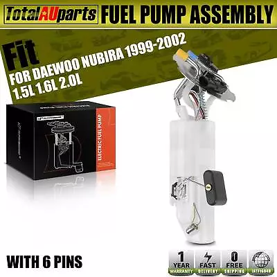 Electric Gas Fuel Pump Module Assembly For Daewoo Nubira 1999-2002 2.0L Petrol • $102.99
