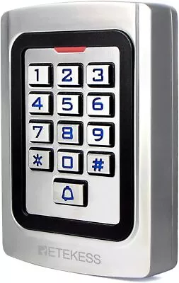 Retekess T-AC04 Access Control Keypad IP68 Waterproof Metal PIN Code Standard  • £59.78