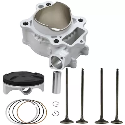 Cylinder Piston Rings Valves Rebuild Kit For Honda CRF250R 04-07 CRF250X 04-13 • $299.99