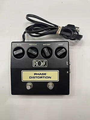 Ross R-70 Phase Distortion Analog Phaser Distortion Vintage Guitar Effect Pedal • $229