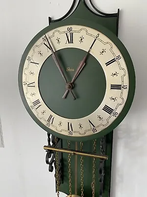 £675 • Buy Patria Wall Clock - Early Omega Sister Brand Est By Louis Brandt  Working Fully