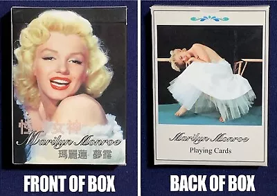 MARILYN MONROE Playing Cards - No. 006 COMPLETE DECK In BOX New Condition CHINA • $74.95