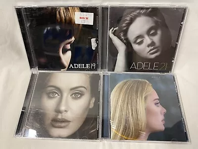 ADELE-Female Pop Artist-Bundle/Bulk Lot Of CD’s X4 - Albums 19 21 25 30. Used • $39.99