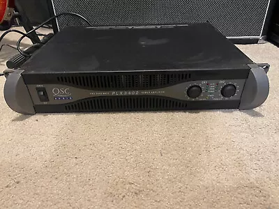 QSC PLX3402 POWER AMP-3400w @ 4Ohms 2200w @ 8Ohms • $425