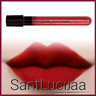 Me Now Lip Gloss Red Burgundy Matte Long Lasting Wild Berry Vamp Dark Mua Elf 28 • £1.99