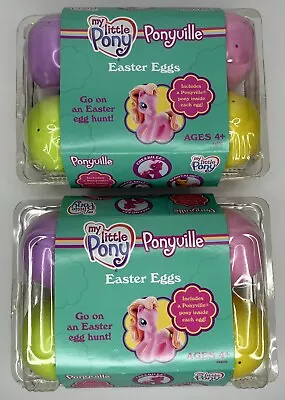 My Little Pony Ponyville Easter Eggs 2008 Figures Lot Toys New Basket Hunting • $59.99