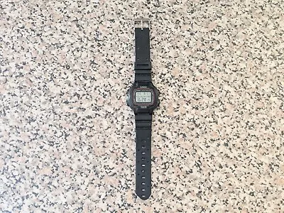 £55 • Buy Casio W-725 Alarm Chrono Digital Watch Working