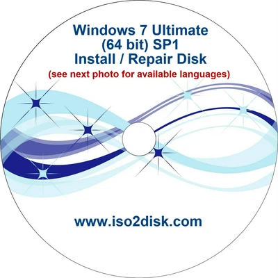 £6.99 • Buy Windows7 Ultimate Install Disk (64bit)