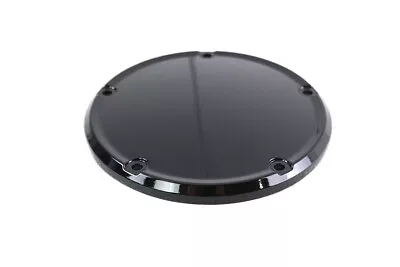 M8 Gloss Black 5-Hole Smooth Derby Cover Fits Harley Davidson • $64.99