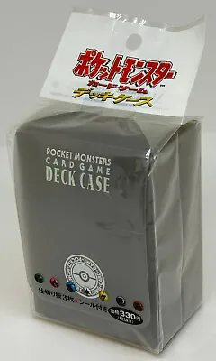 Pokemon Vintage 1996 Card Game Deck Box Case Sealed Center Japan + Sticker • £61.69