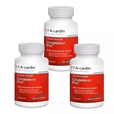 A-CARDIN 30/60/90 Cholesterol LDL Clean Veins Without Cholesterol Acardin DHL • $87.89