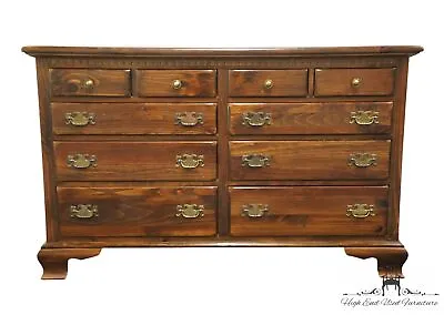 ETHAN ALLEN Antiqued Pine Old Tavern 54  Double Dresser 12-5002 - 212 Finish • $395.99