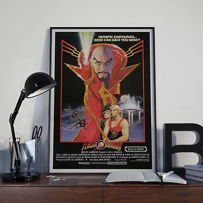 Flash Gordon Classic 80's Sci-Fi Movie Film Poster Print Picture A3 A4 • £4.99