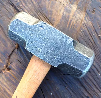 Exc 3lb Blacksmith Forging  Tamco  Hammer Rounding Vintage Blade Knife Anvil • $42.50