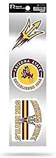 Arizona State Sun Devils Triple Retro Spirit Decals Sticker Sheet University • $8.95