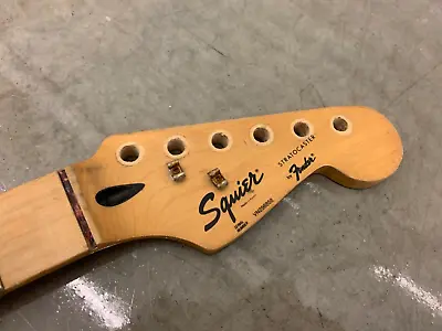 $159.99 • Buy 1992 Fender MIK Squier Maple Stratocaster Strat Guitar Neck Korea For Project
