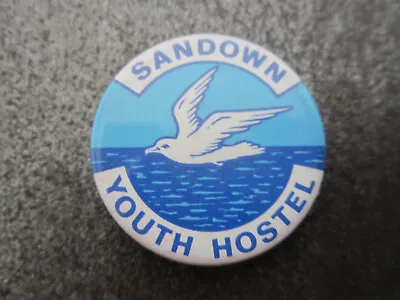 Sandown Youth Hostel YHA Pin Badge Button (L29B) • £3.99