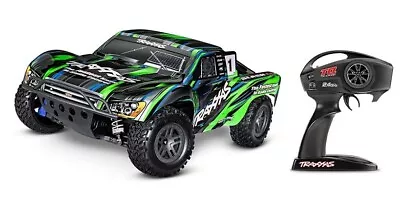 Traxxas 68154-4 Slash 4x4 BL-2S 1/10 Short-Course Rtr Clipless Green • £364.24