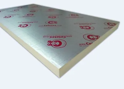 £68 • Buy Nationwide Delivery-PIR Insulation Board (Celotex/Recticel) Minimum Of 5 Sheets