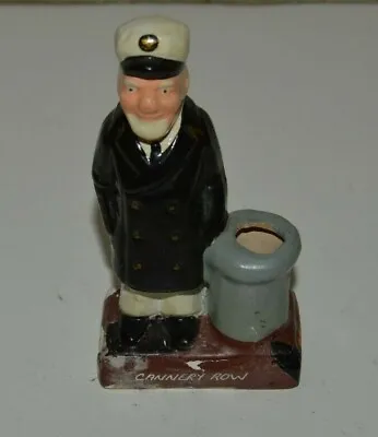 Vintage Aged Ceramic CANNERY ROW CA Sailor Tooth Pick Holder Rare • $17.99
